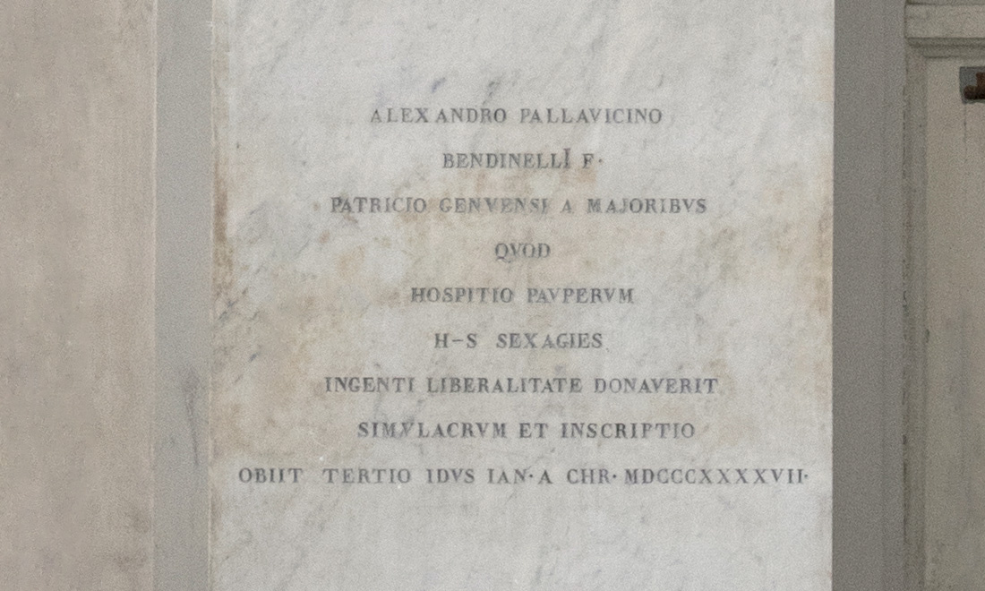statue_alexandro-pallavicino_02 - Albergo dei Poveri Genova