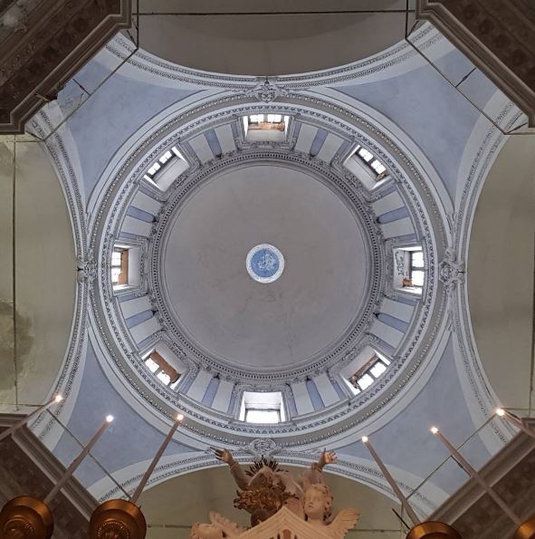 Albergo dei Poveri di Genova, cupola della chiesa interna