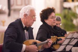 musicisti per la presentazione del libro su Emanuele Brignole e l'Albergo dei Poveri