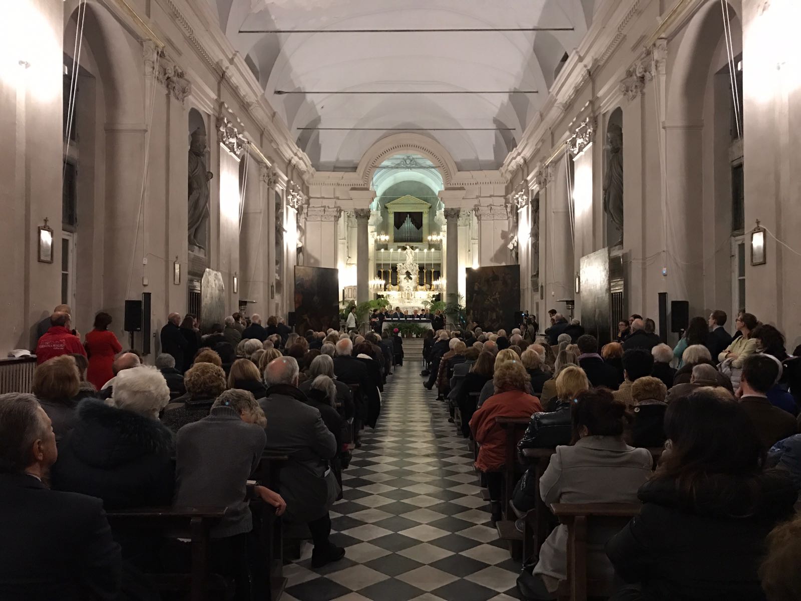 partecipanti alla presentazione del libro su Emanuele Brignole e l'Albergo dei Poveri di Genova